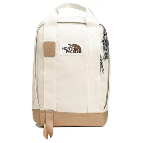 THE NORTH FACE 14.5L Backpack Outdoor Bag Recycled Polyester Ecru Unisex