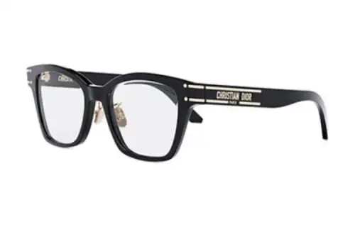 DIOR Cat Eye Eyeglass Frames Women's Black
