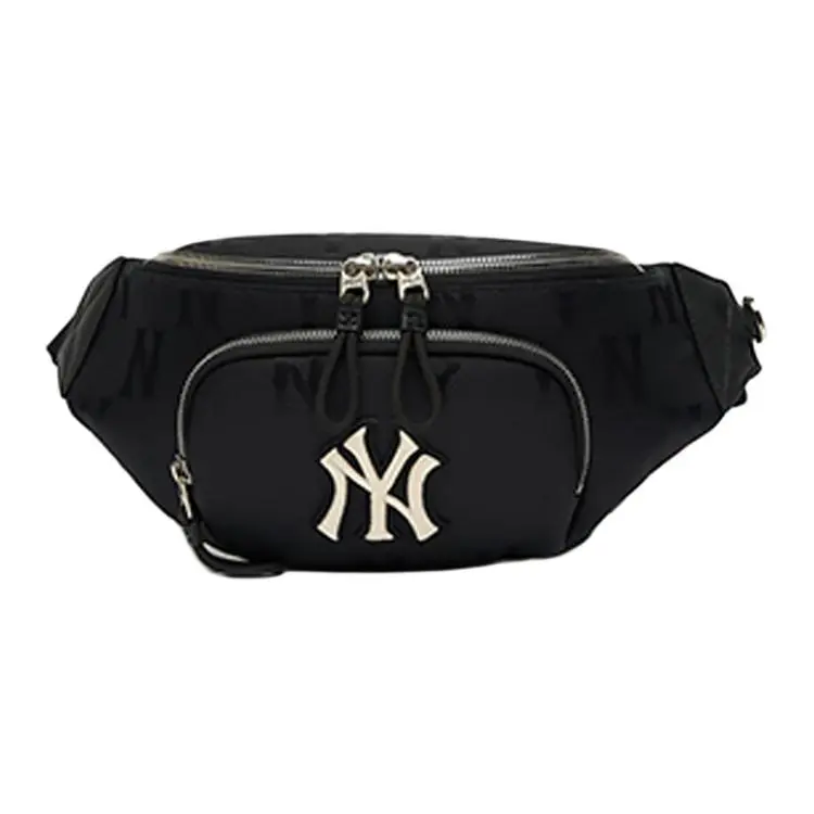 MLB Polyamide Sling Bag, Fanny Pack, Shoulder Bag, Crossbody Bag Unisex Black