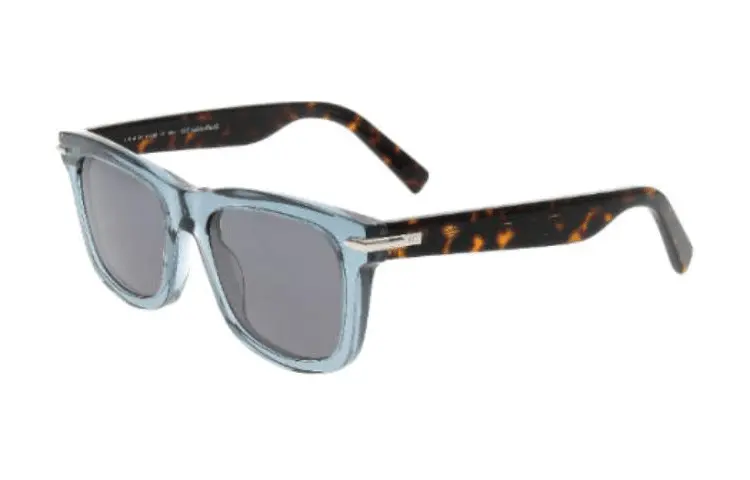 DIOR Square Sunglasses Men's Blue