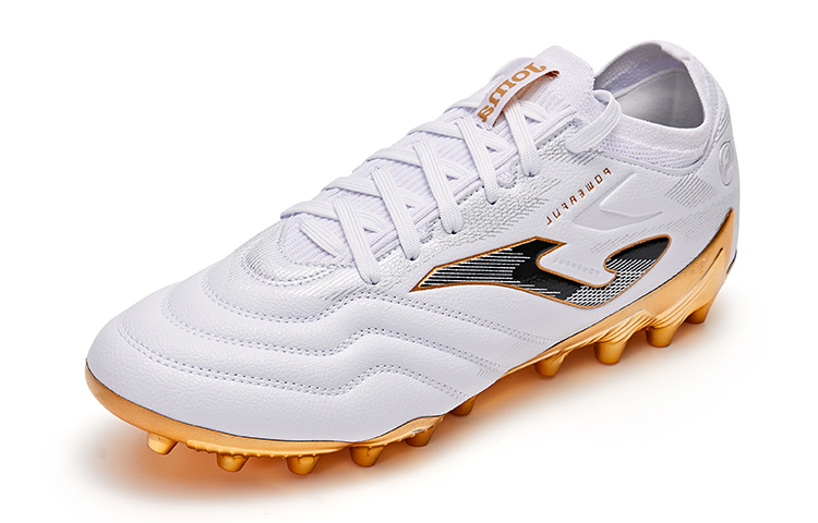 Joma MG Multi Ground Synthetic Leather Slip Resistant Abrasion Resistant MG Soccer Shoes Men’s White
