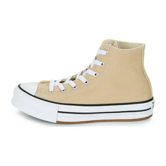 Converse Chuck Taylor All Star Canvas Shoes Women's High-Top Brown