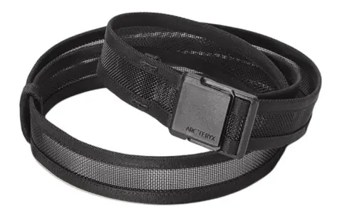 Arc'teryx Polyamide Belts Unisex Black Width 3.2CM