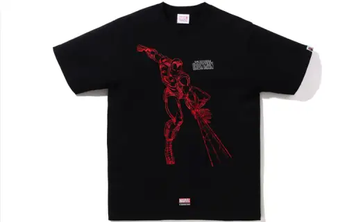 Bape X Marvel Comics Iron Man T Shirt