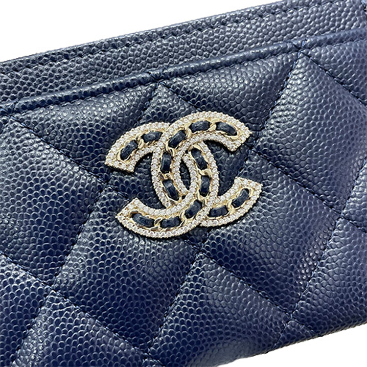 Женская сумка Chanel 2022 (синий) — фото 4
