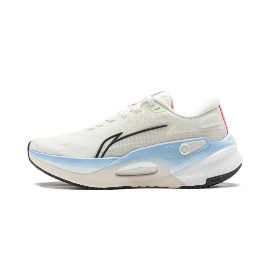 LINING Furious Rider 7.0 V2 Running Shoes Women's Low-Top Ivory/Black