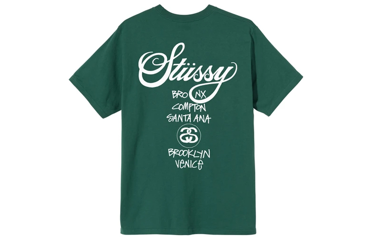 Футболка Stussy T (белый) — фото 7