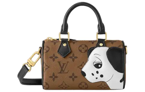 LOUIS VUITTON X Sun Yitian Nano Speedy Monogram Reverse