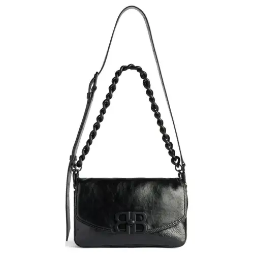 Balenciaga Cow Leather Crossbody Bag, Shoulder Bag Women's Black