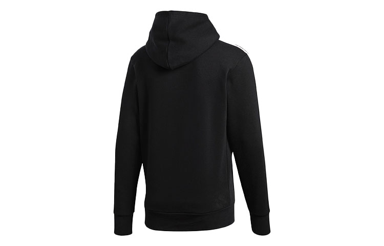 Мужское худи adidas Fleece Hoodie (черное) — фото 2