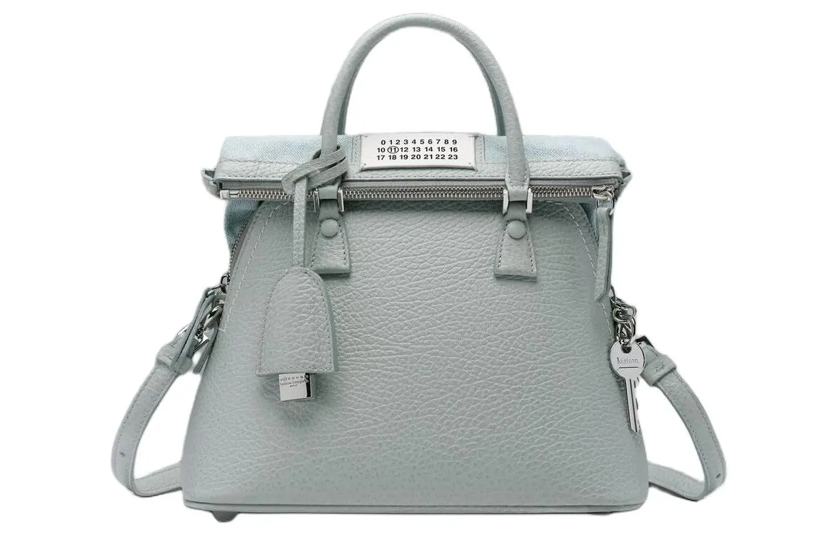 Maison Margiela 5AC Grain Calfskin Shoulder Bag, Crossbody Bag, Handbag Mini Women's Fennel