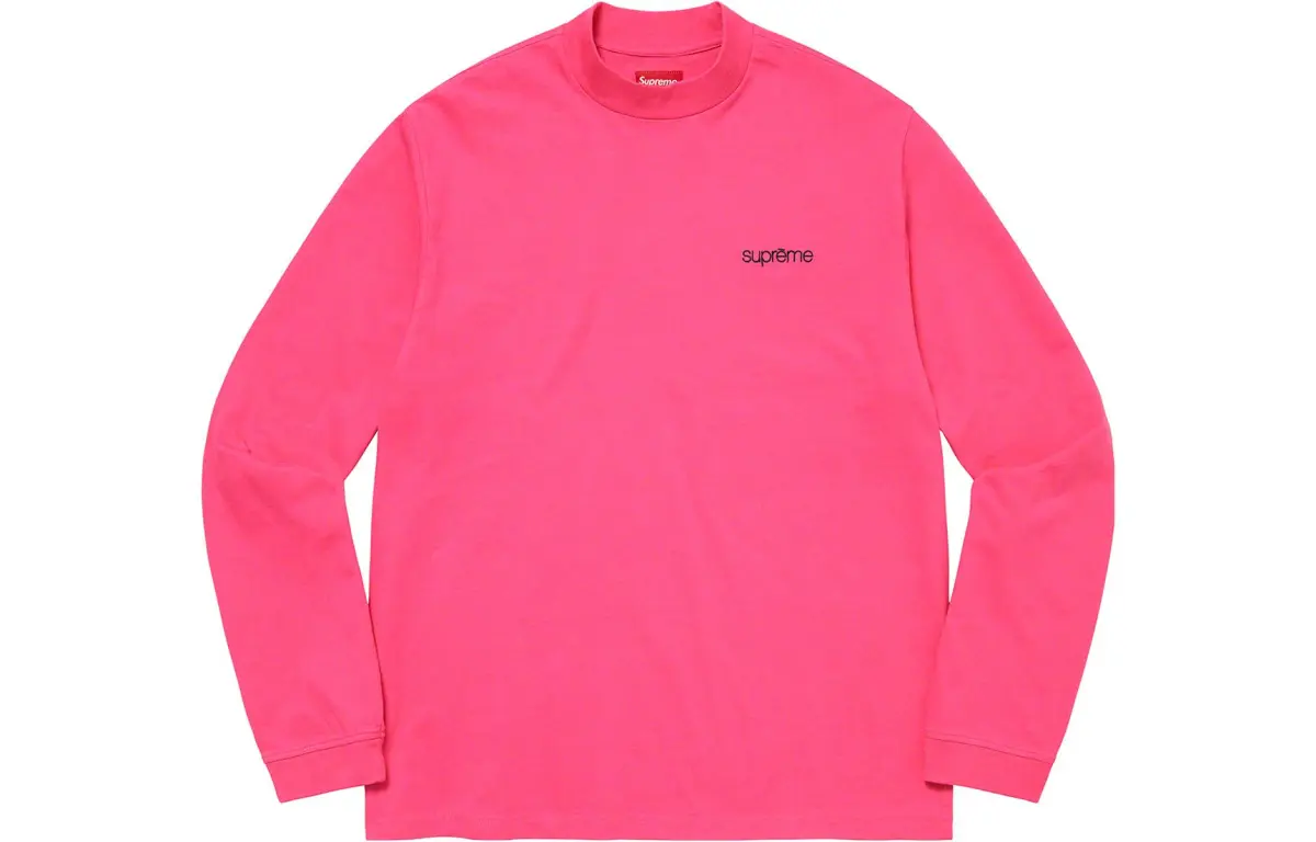 Supreme Mock Neck L/S Top