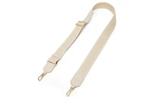 LOEWE Jacquard With Cow Leather Bag Straps Women's Custard