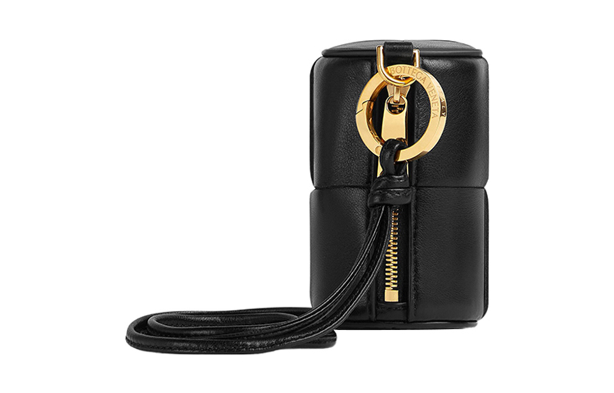 Женский чехол для AirPods Bottega Veneta (черный)