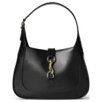 GUCCI Jackie Leather Handbag, Shoulder Bag Small Women's Black