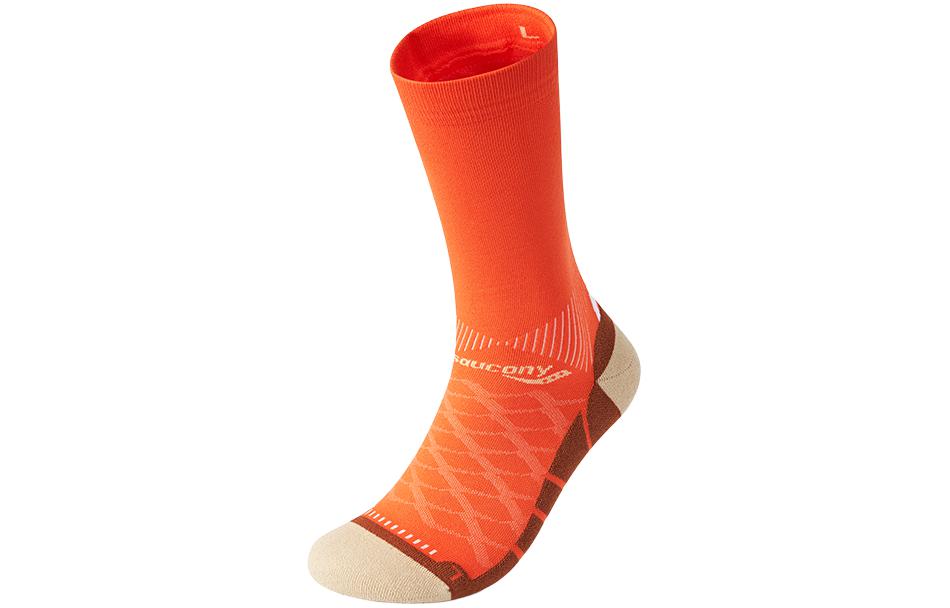 Saucony Knee High Socks Unisex 1 Pack Fresh Orange