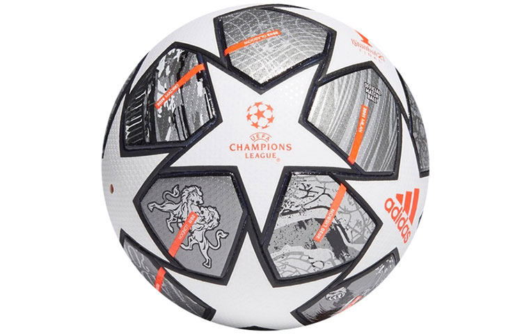 Adidas Size 5 Soccer Ball Pu Seamless Thermal bonding Unisex Gray White