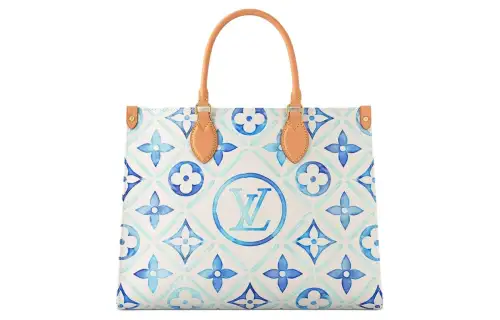 LOUIS VUITTON OnTheGo Mm Lagoon Blue