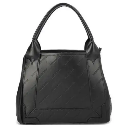 Balenciaga Logo Embossed Tote Bag