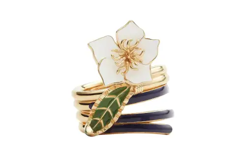 Bottega Veneta 18K Gold Rings Women's Gold