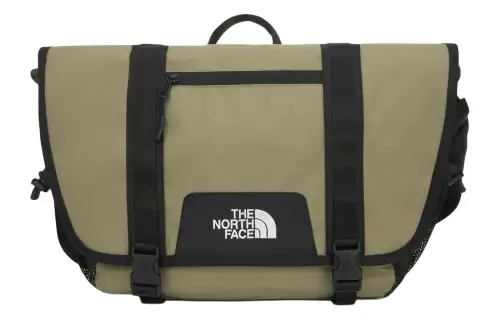 THE NORTH FACE Polyester One Shoulder Handbag Crossbody Bag Unisex Khaki