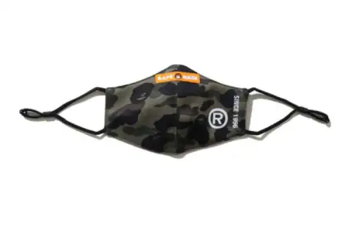 A BATHING APE Face Masks Kids' Green