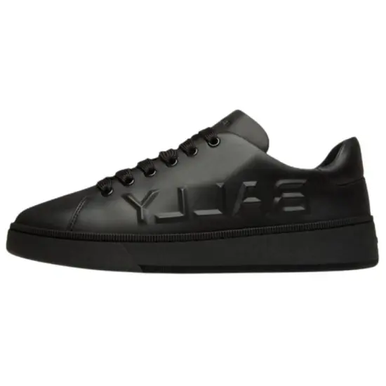 BALLY Logo embossed Leather Sneakers