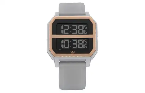Adidas Originals Wrist Watches Quartz Movement Silicone Strap 41mm Black Dial Men's Watches