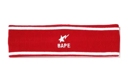 A BATHING APE Hair Bands Kids' Red/Blue/Purple