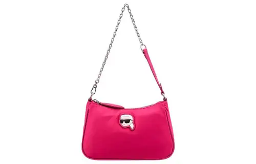 KARL LAGERFELD / Karl Lagerfeld Jeans Polyurethane Handbag, Shoulder Bag Women's Pink