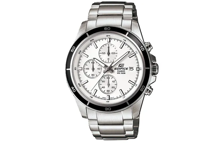 CASIO Men EDIFICE White Watch EFR-526D-7AV