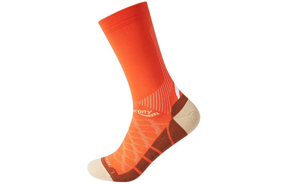 Saucony Knee High Socks Unisex 1 Pack Fresh Orange