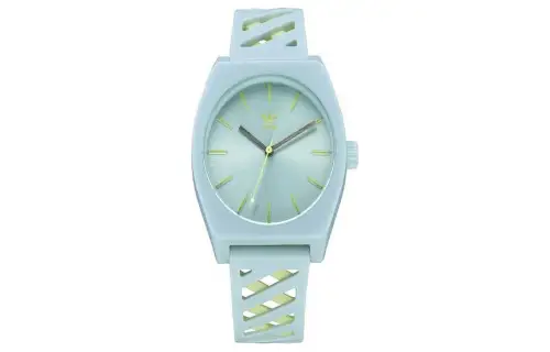 Adidas Originals Wrist Watches Quartz Movement Rubber Strap 38mm Green Dial Women's Watch ['50', 149262]m Waterproof