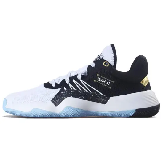 adidas D.O.N. Issue #1 White Black Gold Metallic