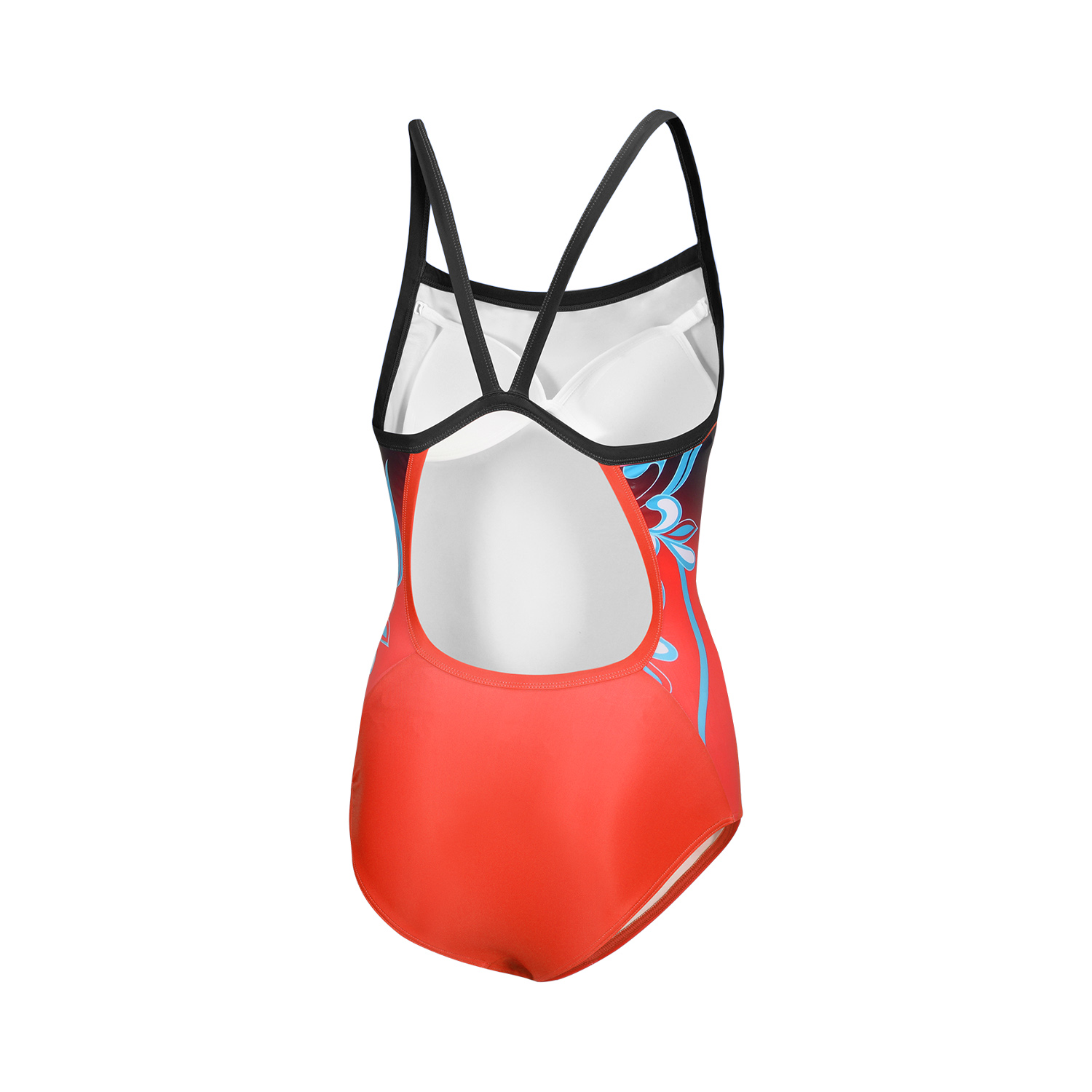 Li Ning Swim Collection One piece Swimsuit Women’s Starburst Red