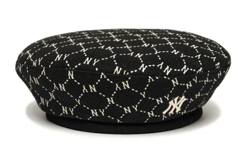 MLB Monogram Diamond Wool Beret