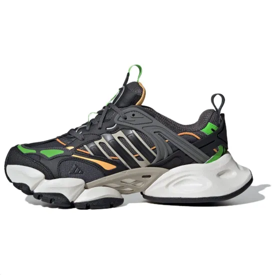 Adidas VENTO XLG DELUXE Cushioning Wear Resistant Low Top Casual Running Shoes Unisex Black Gray