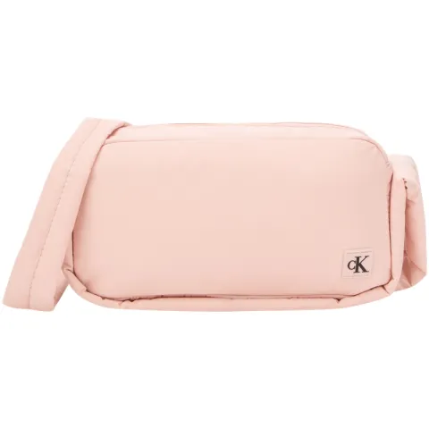 CALVIN KLEIN Fabric Crossbody Bags Women's Lotus Pink