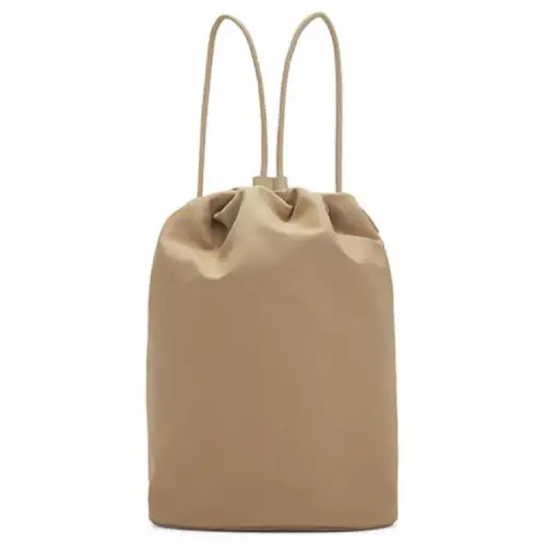 THE ROW Canvas Backpack Women's Light Brown