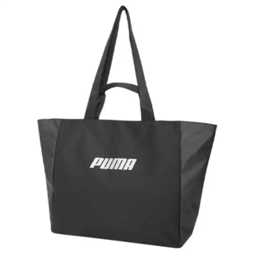 PUMA Canvas Bag, Tote Bag, Shopping Bag, Handbag Regular Women's Black