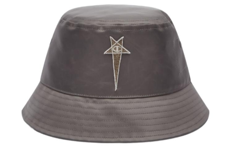 RICK OWENS/RO Nylon Bucket Hats Unisex Coffee
