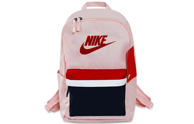 Nike Polyester Laptop Bag Backpack Regular Unisex Pink