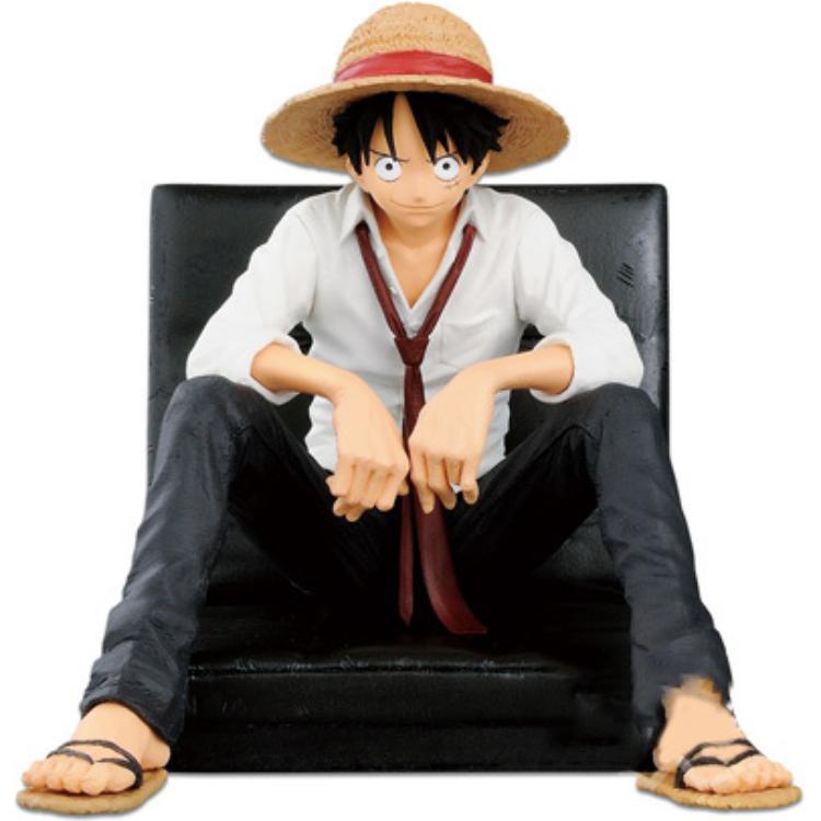 BANPRESTO Monkey D. Luffy Glasses Factory One Piece Stylist Photographer Sofa Scale Figure