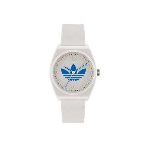 Adidas Originals PROJECT Wrist Watches Quartz Movement Resin Strap 38mm White Dial Unisex