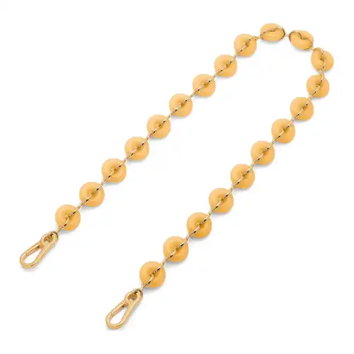 LOEWE Resin Chain Bag Shoulder Strap Women's Candy Yellow