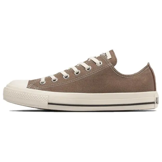 Converse All Star Canvas Shoes Unisex Low-Top Brown White Black