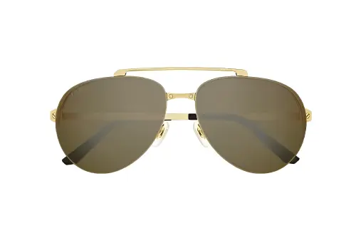 Cartier Aviator Frame Sunglasses