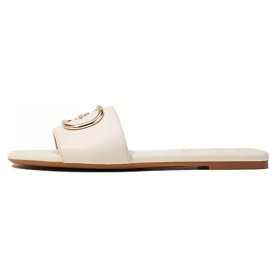 COACH Slide Slippers Women's White