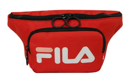 FILA Polyester Crossbody Bag, Fanny Pack Regular Unisex Orange