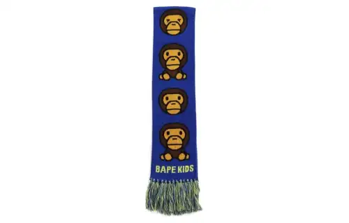 A BATHING APE Knit Scarves Kids' Multicolor
